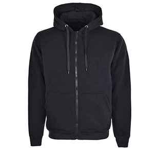 Nouveau personnalisé hommes hiver fermeture éclair à capuche lourd polaire respirant écologique 380g broderie Streetwear en gros - Product Image 6