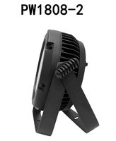 Extérieur DMX 4in1 Étanche RGBW LED Par IP65 Tête Mobile Stage Light UV Faisceau avec 18*8W Cob Aluminium et PVC Corps 3W Puissance