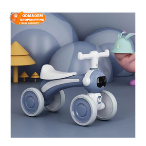 WQL Voiture Jouet Coulissante Enfants 4 Roues Quad Bébé Apprendre à Marcher Bicicleta Toddler Balance Bike - Product Image 4