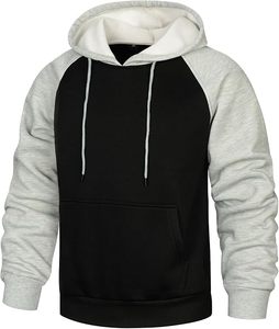 Jersey liso para hombre y mujer, forro polar de tela suave con capucha y bolsillo de canguro, industria deportiva alta - Product Image 2