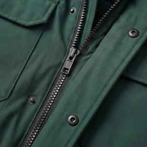 Manteau d'hiver classique de haute qualité, chaud, coupe-vent, véritable fourrure de coyote, parka pour homme, doudoune, veste isolée thermique - Product Image 4