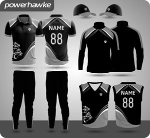 Prohawke Sportswear Cricket Ropa Atractivo Conjunto completo Jersey y pantalones con nombre de equipo y logotipo - Product Image 1