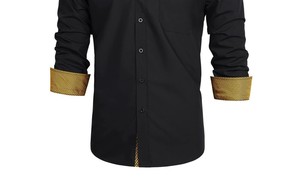 Camisa abotonada transpirable para hombre totalmente personalizada Nueva moda Venta caliente Camisa abotonada para hombre de calidad premium con precio barato - Product Image 5