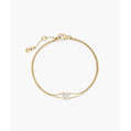 Round Lab Grown Sapphire Fashion Chain & Link <b>Bracelet</b> - Product Image 1