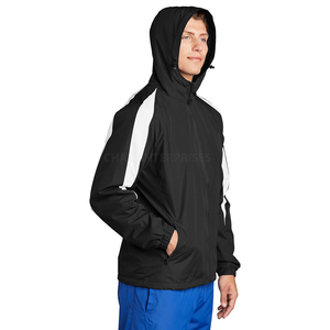 Vestes d'hiver coupe-vent en toile enduite avec logo personnalisé, design sur mesure, fabrication directe d'usine, respirantes, décontractées, streetwear - Product Image 4