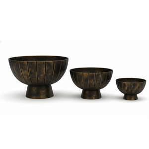 Macetero Moderno con Pedestal Alto para Decoración de Mesa de Boda, Macetero para Suculentas, Cromado, Ecológico, de Metal Dorado para Hogar y Oficina - Product Image 4