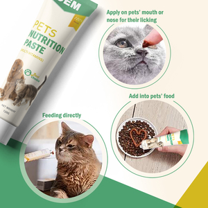 Integratore Alimentare <span class=keywords><strong>per</strong></span> Animali Domestici Personalizzato OEM con Logo, Gel Multivitaminico <span class=keywords><strong>per</strong></span> <span class=keywords><strong>Gatti</strong></span> e Cani, <span class=keywords><strong>Pasta</strong></span> Nutrizionale - Product Image 5