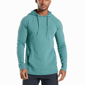 Francés Terry algodón poliéster en blanco Essentials sudaderas con capucha personalizadas para hombres sudaderas recortadas - Product Image 1