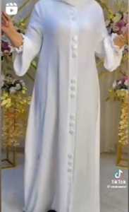 Abayas ปักด้วยมือสำหรับผู้หญิงที่สง่างามและเจียมเนื้อเจียมตัว - Product Image 2