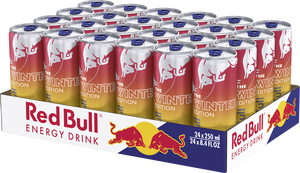 <b>Red</b> <b>Bull</b> Winter Edition Sugarfree Fuji Apple Ginger Flavor <b>250ml</b> Energy Drink Improve Alertness Performance Healthy Choice - Product Image 4