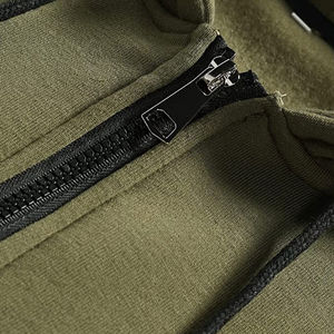 Sudadera con capucha informal para hombre térmica OEM MOQ bajo mejor calidad sudaderas con capucha para hombre precio al por mayor sudadera con cremallera hecho en Pakistán 2025 logotipo personalizado - Product Image 3