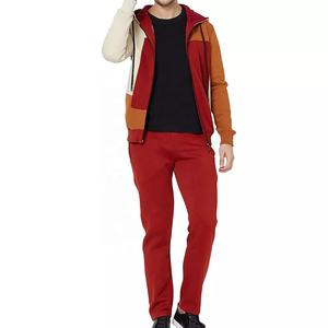 Survêtements de sport à manches longues OEM de haute qualité pour hommes, ensemble de deux pièces personnalisé avec carte d'étiquette personnalisée pour les sports d'hiver - Product Image 5