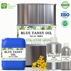 Aceite Esencial de Tanaceto Azul Natural, Destilado al Vapor, Flor de Tanacetum annuum, 100% Puro Natural Facial y Aromaterapia - Product Image 2