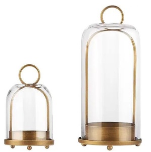 Decorative Metal Lantern for Wedding Christmas & Easter Home Decor-Handmade Eco-Friendly Luxury Metallic Finish <b>Candle</b> Display - Product Image 3