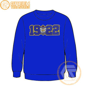 Sudadera de lana de algodón Sigma Gamma Rho personalizada de alta calidad, Jersey bordado, chaqueta para mujer, ropa griega, estilo de hermandad - Product Image 3