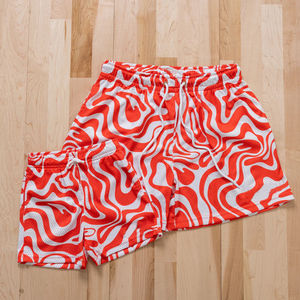 Shorts de Malla Sublimados con Estampado Completo Personalizado al por Mayor, Unisex, Casuales, con Patrón Sólido, Logotipo Personalizado, Trabajo Pesado, GSM Alto - Product Image 1