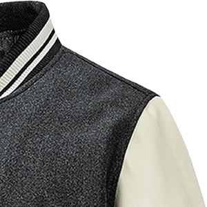 Veste universitaire en laine à la mode pour garçons veste Letterman imprimée de logo personnalisé pour une utilisation en extérieur - Product Image 5