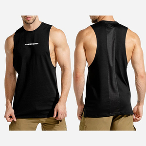 OEM logotipo personalizado nuevo chaleco hombres camiseta sin mangas ropa de gimnasio entrenamiento gimnasio camisetas sin mangas personalizadas hombres chalecos precio al por mayor - Product Image 3