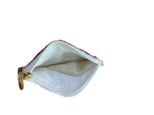 Mini porte-monnaie en silicone de luxe avec fermeture éclair porte-monnaie perlé fabriqué à la main artisanat de haute qualité pour les amoureux de la mode spécial - Product Image 2