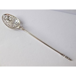 Cuchara de barra de metal inoxidable hecha a mano para entusiastas profesionales de la mixología que ofrecen artesanía y rendimiento de lujo - Product Image 1