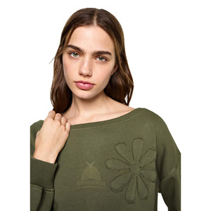 Sweat-shirt à capuche unisexe de haute qualité avec logo brodé délavé, sweat-shirt de sport à manches longues, col rond, 100% coton molletonné - Product Image 4