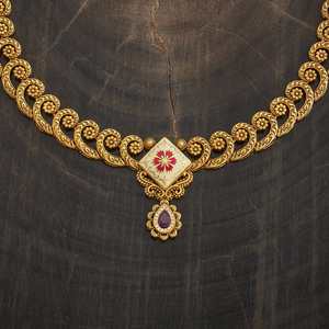 Antique <b>Necklace</b> 182626 Elegant and Timeless for Wedding Occasions - Product Image 3