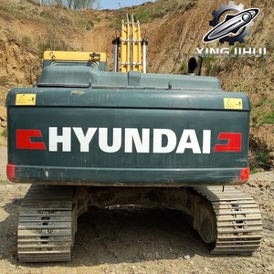 Excavadora Usada Hyundai 225LVS de 22.5 Toneladas, Marca Coreana Original, Grande/Media, de Orugas, de Corea, con Motor Yanmar de Segunda Mano - Product Image 2