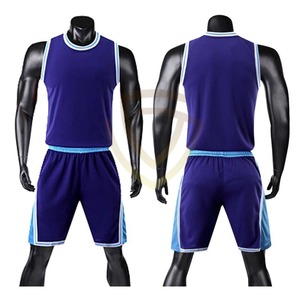 Maillot de basket-ball personnalisable haute visibilité pour homme, nouvelle arrivée, respirant, séchage rapide, sans manches, 100% polyester, vêtements de sport, ensembles de maillots de basket-ball - Product Image 1