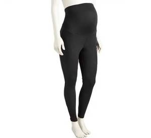 Custom High Waist <b>Tummy</b> <b>Control</b> Pocket Comfort Pregnant Maternity Belly Leggings Pregnancy Skinny Pants for Sale by Exporter - Product Image 1
