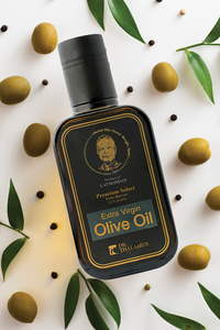น้ำมันมะกอกบริสุทธิ์พิเศษคุณภาพสูงจากตุรกี 250 มล. สกัดเย็น เก็บเกี่ยวเร็ว ความเป็นกรดต่ำ บรรจุขวดแก้วพรีเมียม - Product Image 4