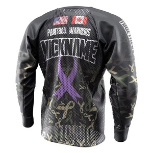 Jersey Profesional de Paintball con Diseño Moderno, Sublimado, Transpirable, Unisex, 100% Poliéster, de Alta Calidad y Personalizable - Product Image 2