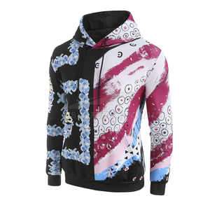 Sweats à capuche d'hiver de haute qualité - Polyester/coton polaire coupe-vent, streetwear tendance - Product Image 1