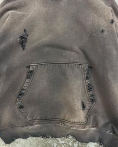 เสื้อมีฮู้ดผ้าฝ้าย100% ผสมรุ่นเฮฟวี่เวทย้อนยุคสำหรับผู้ชาย2025 - Product Image 5