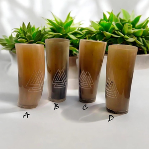 Taza Rústica de Cuerno de Búfalo Natural, Hecha a Mano, Ecológica, de Tamaño Personalizado, para Cerveza, Café, Regalo - Product Image 6