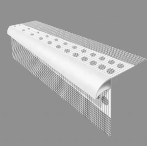 Perfil de Plástico para Esquinas de PVC con Forma de Pico de Águila y Impermeabilizante para Acabado Horizontal - Product Image 2
