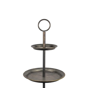 Best Selling 3-Tier Round Metal <b>Cake</b> <b>Server</b> High Quality Table Decorative Stand From India for Commercial Use - Product Image 2