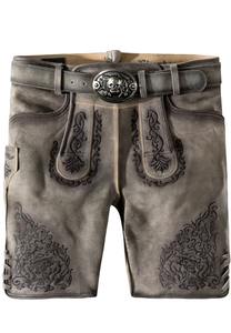 Short en cuir pour homme, vêtement de loisirs de chasse et de Style bavard avec étiquette personnalisée brodée TT-0016 - Product Image 5