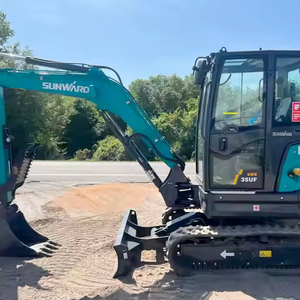 Venta caliente para Sunward SWE35UF Mini Excavadora 1.2ton 1.5ton 1.8ton Peso operativo Changchai Motor Eaton Hidráulico Shimadzu 1 - Product Image 1