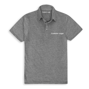 Hommes de Slim-Fit Coton Piqué Polo Chemise OEM Polo Chemises - Product Image 4