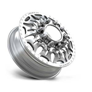 Jantes en aluminium forgé robustes à double paroi, 22-30 pouces, 24x12 26x14, avec enjoliveurs flottants, jantes de camion, jantes tout-terrain - Product Image 5