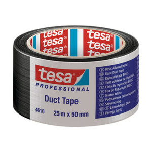 NASTRO AMERICANO TESA BASIC NERO MM 50X25MT - Product Image 1