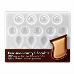 แม่พิมพ์ช็อกโกแลต Precision Pastry รุ่น 3556 โพลีคาร์บอเนต ใช้กับเตาอบได้ ใช้กับเครื่องล้างจานได้ Iginio Massari - Product Image 1