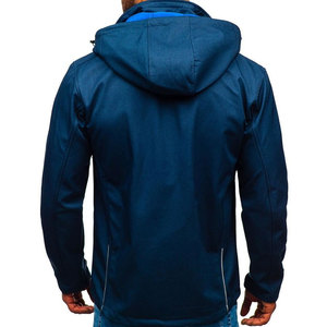 Men's Best Quality <b>Thin</b> Windproof <b>Waterproof</b> Breathable Stand Collar Softshell <b>Jacket</b> New Arrival Winter-Themed Wholesale - Product Image 2