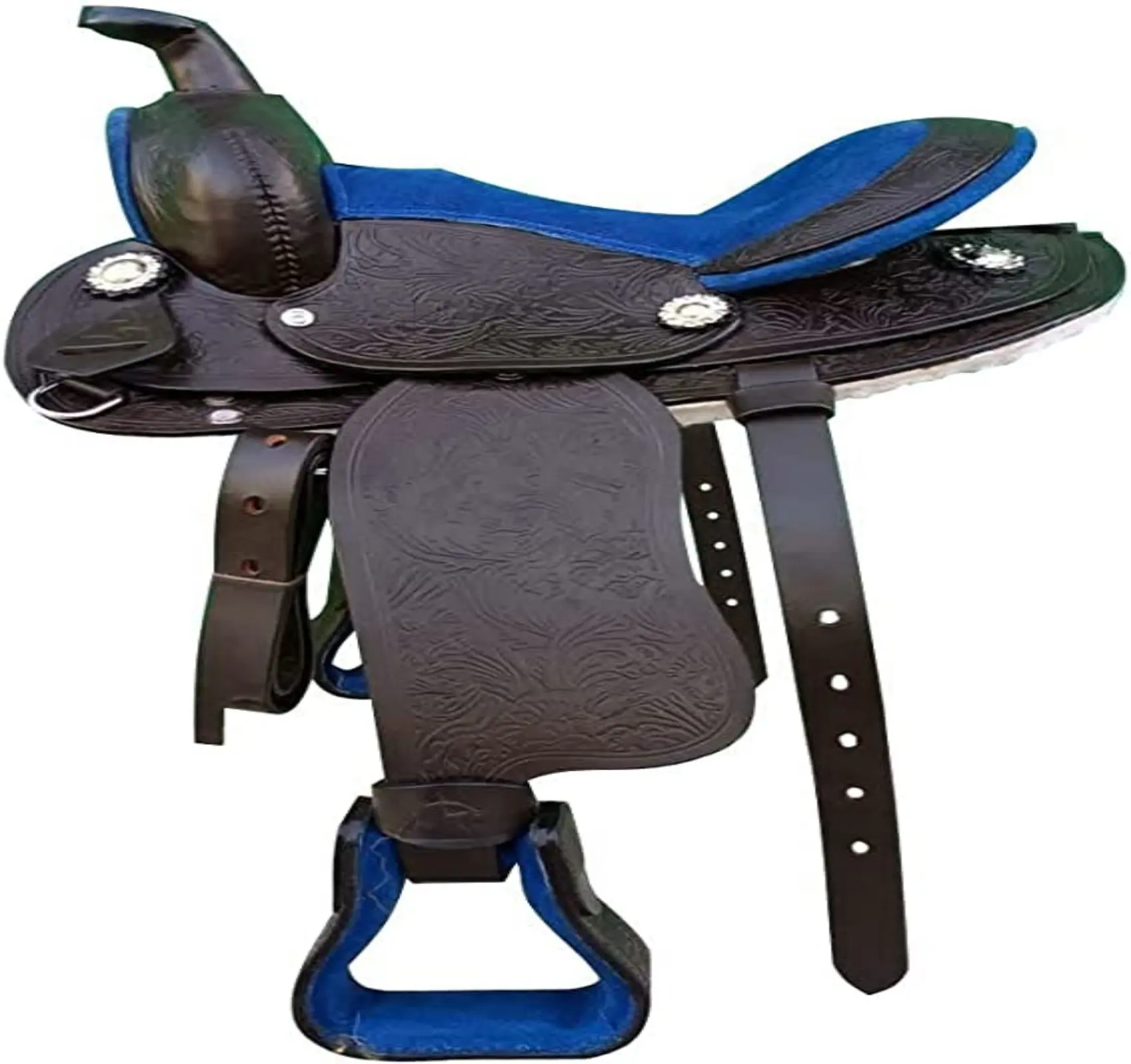 Western Pony Horse Saddle On Fibre Glass Tree For Kids /Western Barrel Horse Saddle /Racing Saddle Available Size In 11",12",13"