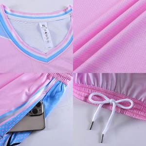 Ensemble de basket-ball personnalisé uniforme entièrement sublimé Bsci Polyester vêtements de sport respirant été vêtements de sport personnalisés - Product Image 5