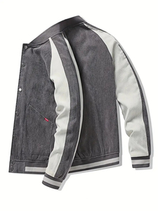 Nueva mejor calidad hecha a medida para adultos y jóvenes de béisbol Letterman Versity chaqueta Color Fleece Versity chaqueta para hombres - Product Image 4