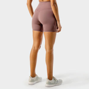 Ceinture élastique libre True Fit High Rise Mid Thigh Length 74% Nylon & 26% Spandex Clay Core Agile Shorts - Product Image 3