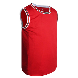Basketball Jersey Sports Sleeveless <b>Compression</b> Fit Layering Tank Moisture Wicking High Density Polyester Stretch For Tournament - Product Image 3