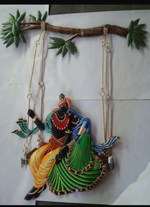 ที่แขวนผนังงานหัตถกรรมเหล็กทำด้วยมือคุณภาพสูงพร้อมการออกแบบโลหะที่แข็งแกร่งสำหรับการตกแต่งวินเทจที่บ้านและสำนักงาน - Product Image 2