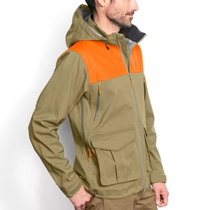 Sudadera con capucha para exteriores para hombre, carcasa suave, a prueba de viento, impermeable, caza, pesca, montañismo, uniforme táctico, Camuflaje - Product Image 4